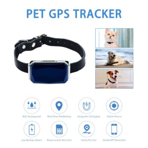 Waterproof 2G Intelligent Portable GPS Pet Collar with Free App - Anti-Lost Dog Tag Tracker