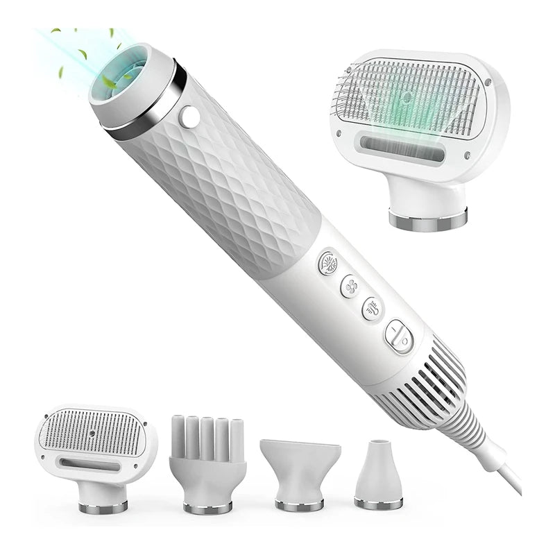 Dog Hair Dryer 5 In 1 Handheld Dog Dryer Pet Dog Blow Dryer With Temperature Adjustment For Home Travel US Plug - Image 3