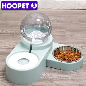 HOOPET Automatic Pet Water Fountain - 2.8L Large Drinking Bowl for Cats - No Electricity Required