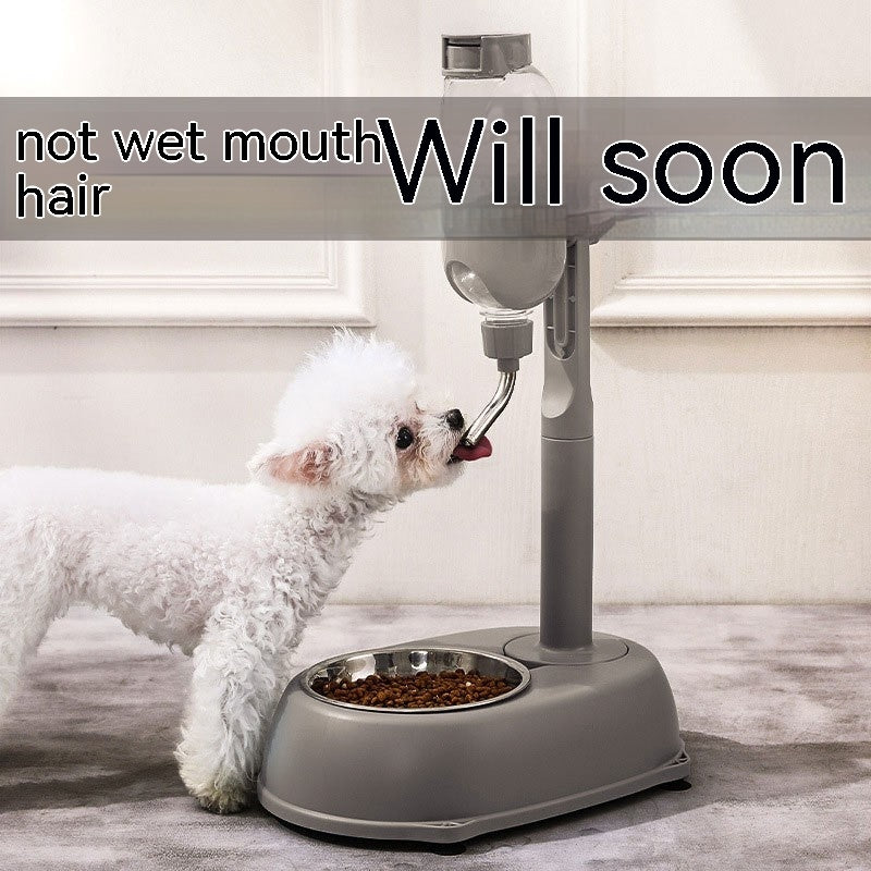 Non-Wet Mouth Hanging Dog Water Dispenser for Pets - Image 6