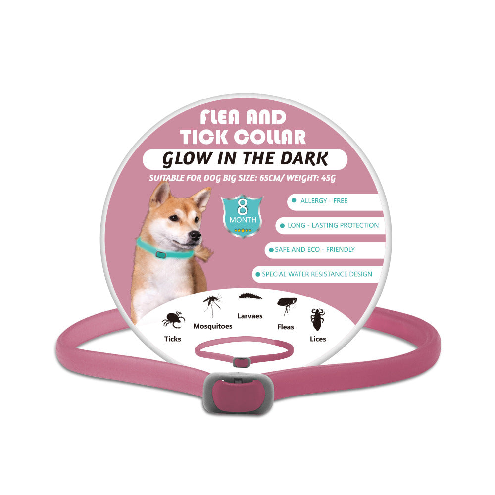 Luminous Insect Repellent Dog Collar - Pet Products - Image 4
